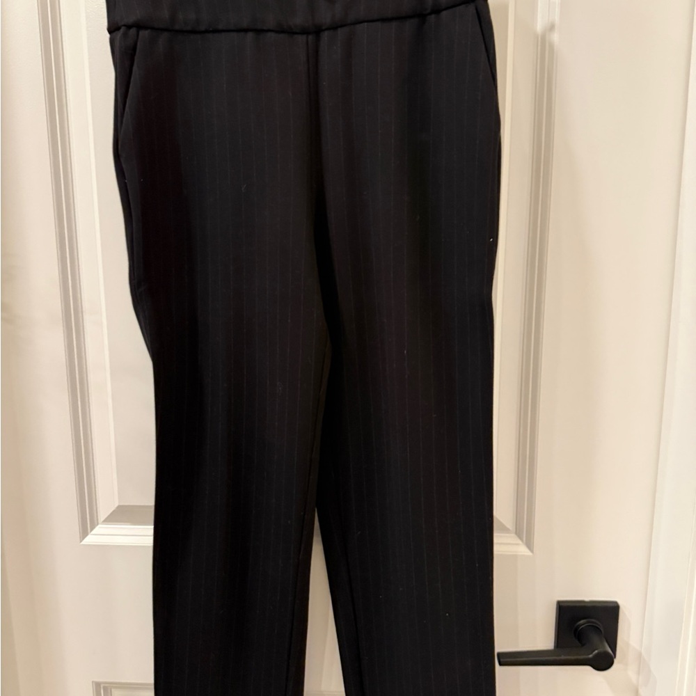 Black Straight Leg Women's Pants